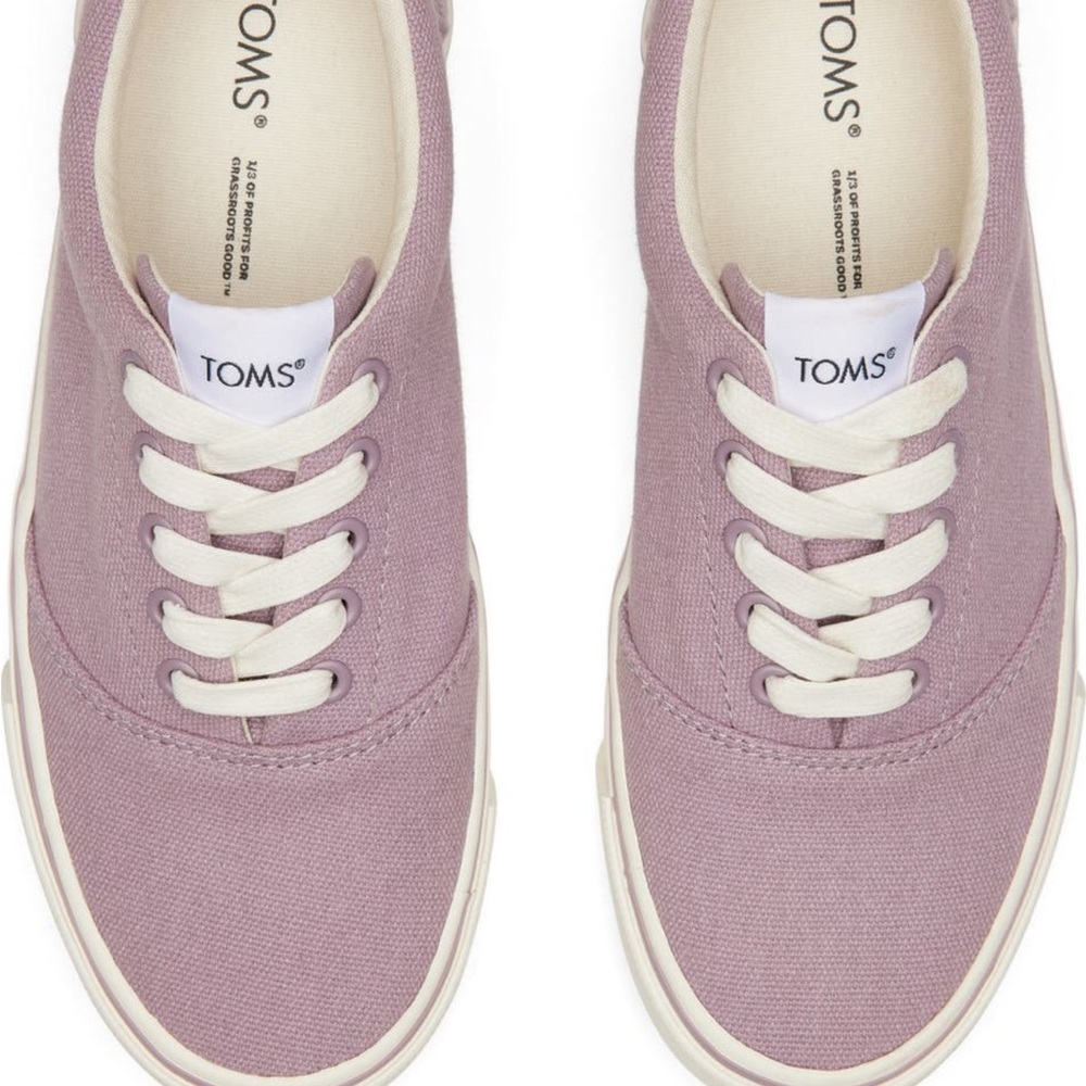 Toms light purple Alpargata Fenix lace up sneaker - Picture 4 of 7